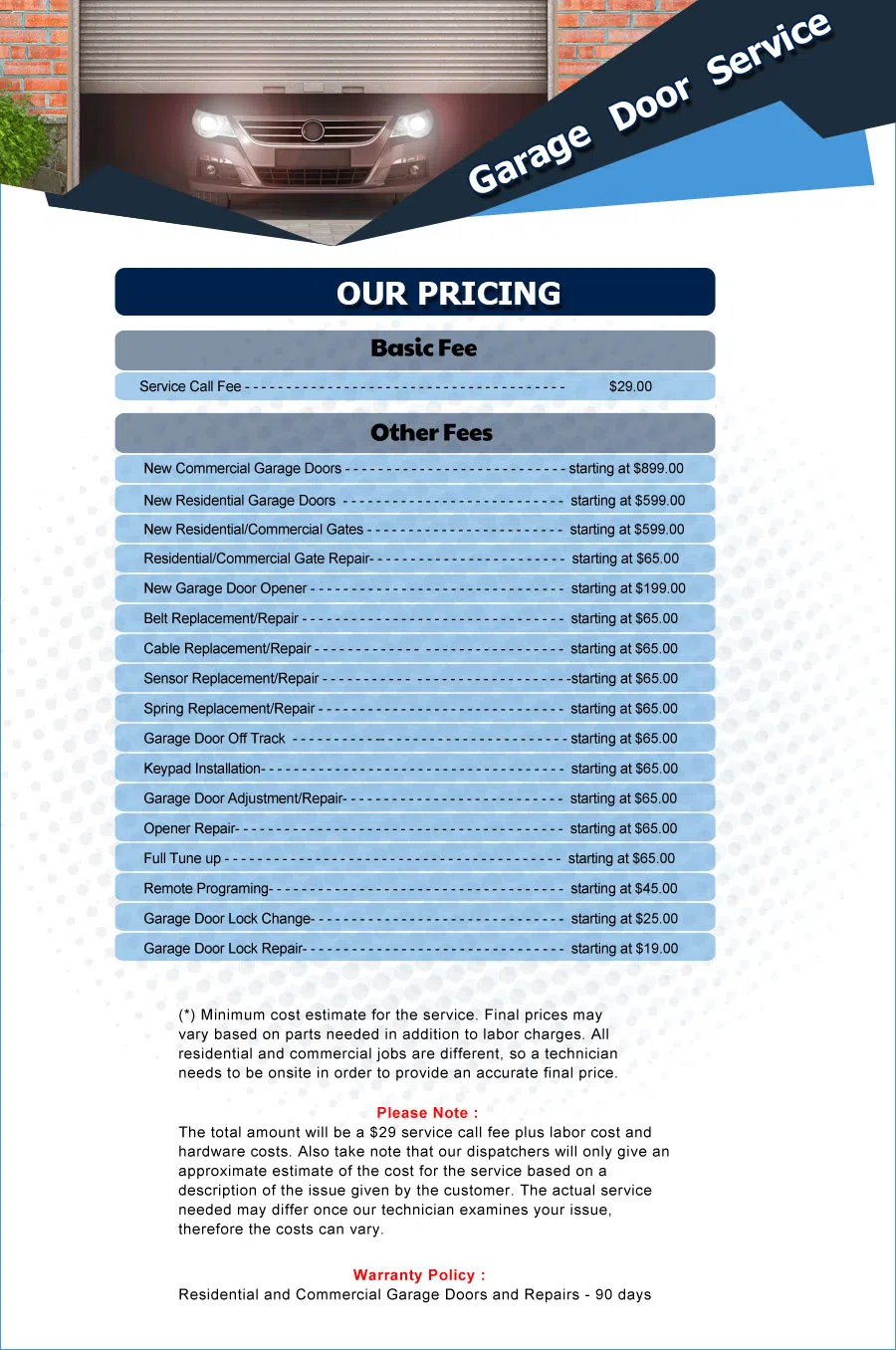 United Garage Door Foothill Ranch, CA 949-267-9620